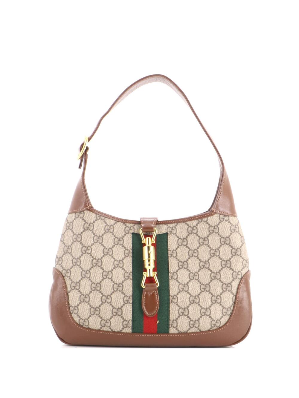 Gucci Jackie Hobo Gg Coated Canvas #364629G20B